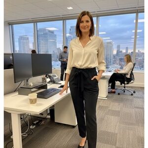 Elegant Black Women's Pants